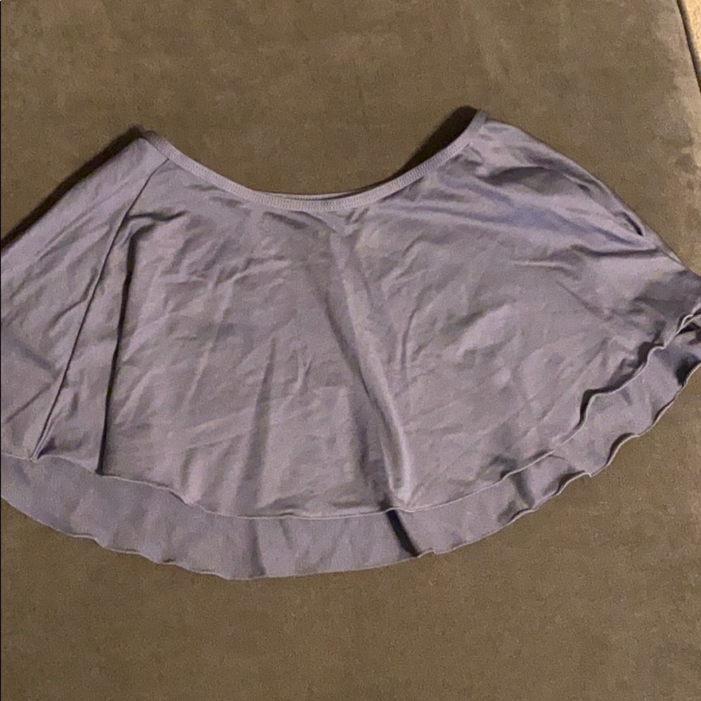 Grey ballet skirt